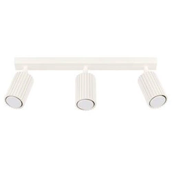Plafon sufitowy KARBON 3L beżowy do salonu i sypialni minimalistyczny ruchomy glamour