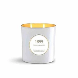 Cereria Molla Gold Edition świeca sojowa zapachowa XL do salonu biało-złota 600g