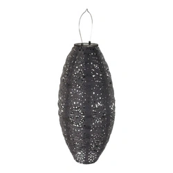 Lampion ogrodowy solarno-LED Foxdale szary 40 cm IP44 House Nordic