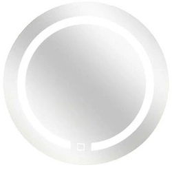 Lustro LED okrągłe 45 cm do przedpokoju bez ramy nowoczesne 5five simply smart