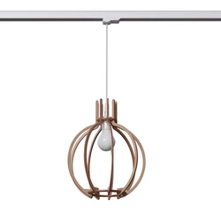 Lampa wisząca ARANCIA naturalne drewno  E27 4000K 7,5W 690lm #W