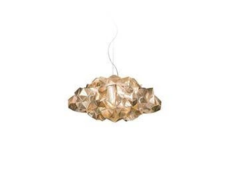 Lampa wisząca Drusa Velvet złota LED 4-punktowa nowoczesna do salonu lub nad stół