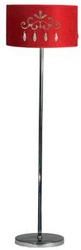 Lampa podłogowa Decor # #  czerwona  1x60W E27 + abażur 77-30729