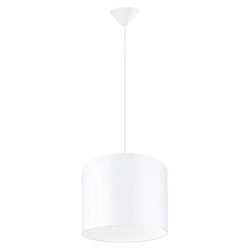 Lampa wisząca NOVA 30 biała minimalistyczna regulowana do salonu i jadalni