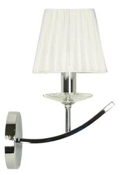 Kinkiet Valencia 1x40W E14 chrom 15x36