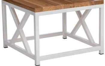 Podstawa stolika Loft 45x45cm biała,