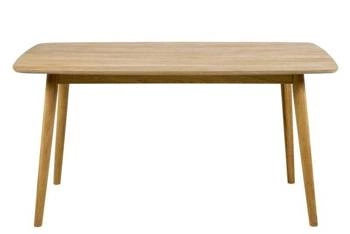 Stół do jadalni Nagano M Wood Actona 150x80 cm nowoczesny drewniany skandynawski naturalny
