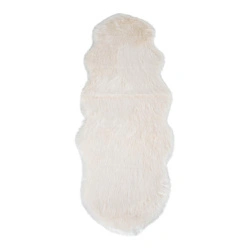 Futerko sztuczne dekoracyjne House Nordic beżowe 60x180cm poduszka na krzesło do salonu