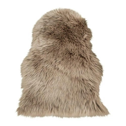 Poduszka na krzesło futerko sztuczne szare 50x85 House Nordic do salonu