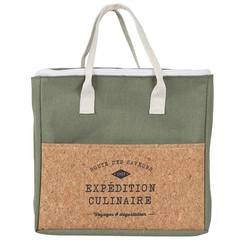 Torba na lunch Refreshing Cork 8l zielona