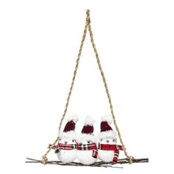 Dekoracja świąteczna Feeric Christmas zawieszka z ptaszkami na drzwi klasyczna 35 cm