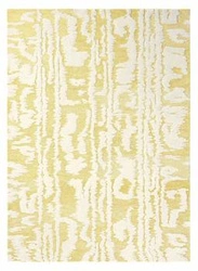 Florence Waterwave Stripe Citron dywan wełniany do salonu boho 120x180 beżowy ręcznie tkany