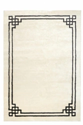 Dywan nowoczesny Venezia Pearl 160x230 cm z wiskozy ręcznie tkany do salonu i sypialni