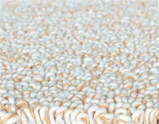 Dywan nowoczesny wełniany Trace Loop 200x300 pomarańczowy do salonu łatwy w czyszczeniu