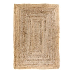 Dywan jutowy Bombay 180x240cm naturalny pleciony nowoczesny do salonu i sypialni boho Intesi