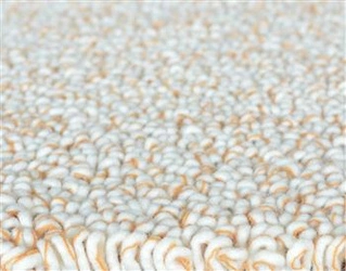 Dywan nowoczesny wełniany Trace Loop mandarin orange 170x240 do salonu i sypialni łatwoczyszczący