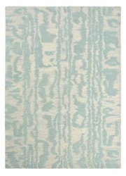 Florence Waterwave Stripe Pearl dywan wełniany do salonu nowoczesny szary 250x350 łatwe czyszczenie