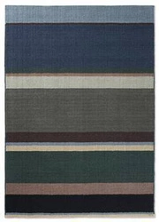 Dywan nowoczesny wełniany Artisan Stack Green 250x350cm do salonu łatwy w czyszczeniu