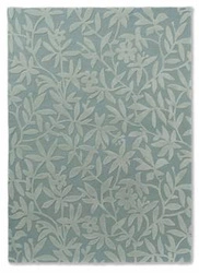 Dywan do salonu wełniany Cleavers 200x280 zielony nowoczesny ręcznie tkany Laura Ashley