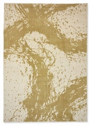 Dywan do salonu boho bawełniany Enigmatic Sahara Awakening 250x350 cm ręcznie tkany beżowy
