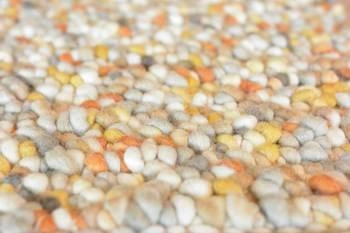 Dywan wełniany Pebble Touch of Orange 200x300cm do salonu nowoczesny łatwoczyszczący