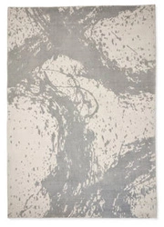 Dywan nowoczesny bawełniany Enigmatic Pewter Awakening 200x280 cm do salonu szary łatwy w czyszczeniu