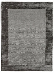 Dywan nowoczesny Aracelis szary 200x300 ręcznie tkany z wiskozy do salonu Carpet Decor