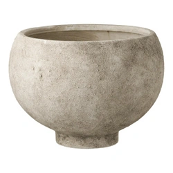 House Nordic doniczka ceramiczna szara okrągła dekoracyjna do salonu