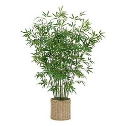 Sztuczny bambus Atmosphera 150 cm w doniczce naturalnej do salonu lub biura