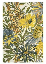 Dywan nowoczesny wełniany Floreale Maize 140x200cm do salonu i sypialni w kwiaty
