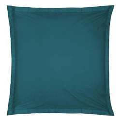 Poszewka na poduszkę 63 x 63 cm bawełna turkusowa
