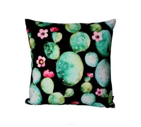 Poduszka dekoracyjna OPUNCJA antyalergiczna do salonu i sypialni multikolor