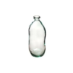 Szklany wazon na kwiaty Dame J 35 cm transparentny nowoczesny do salonu Atmosphera