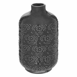 Wazon ceramiczny Lum Atmosphera brązowy 21 cm dekoracyjny na kwiaty do salonu