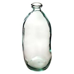 Wazon szklany Dame J 73cm nowoczesny transparentny do salonu na kwiaty Atmosphera