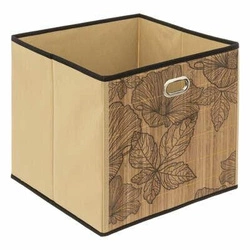 Pudełko bambusowe Blackflo 31x31 do regału Kallax, materiałowe, nowoczesne 5five