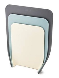 Joseph Joseph Nest Chop nowoczesny zestaw 3 plastikowych desek do krojenia do kuchni