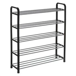 Regał na buty Plasmi 5 półek szary loftowy metalowy do przedpokoju 70 cm 5five