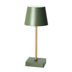 Lampka nocna LED Blanca zielona nowoczesna dotykowa ze ściemniaczem do sypialni lub na biurko