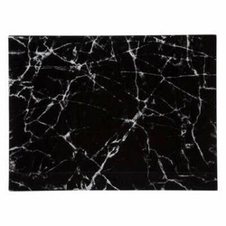 Deska kuchenna szklana prostokątna Black Marble 5five simply smart do serwowania 40x30 cm