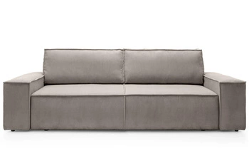 Sofa Molde sztruks beżowy ciemny Poso 2