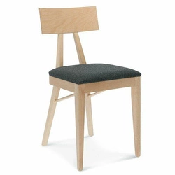 Krzesło drewniane Akka Fameg do jadalni i kuchni personalizowane gięte nowoczesne retro