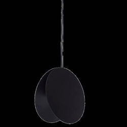 Lampa wisząca PILLS S czarna metalowa 23 cm nowoczesna do salonu i nad stół