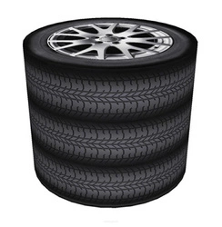 Pufa ogrodowa okrągła Raptor Intesi wodoodporna nowoczesna do ogrodu tarasu balkonu 40 cm