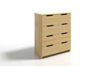 Komoda drewniana z szufladami SKANDICA Spectrum 4 skandynawska do salonu lub sypialni 83 cm