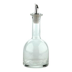Typhoon butelka na oliwę lub ocet 280ml szklana z dozownikiem vintage