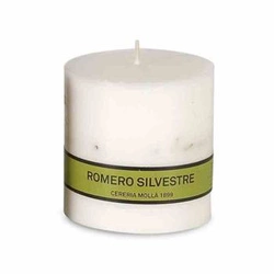 Świeca sojowa zapachowa do salonu i sypialni Cereria Molla Asturias rozmaryn 8cm