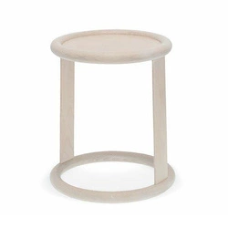 Likewise FAMEG okrągły stolik kawowy drewniany nowoczesny do salonu personalizowany 43,5 cm