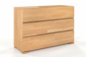 Komoda bukowa z szufladami SKANDICA Vestre 120 cm skandynawska do salonu lub sypialni