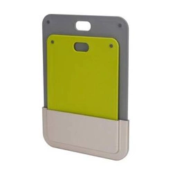 Zestaw 2 plastikowych desek do krojenia DoorStore Chop Joseph Joseph szare do kuchni